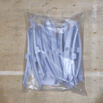 Держатель кабеля двусторонний для прямого монтажа серый (20шт/уп) Промрукав