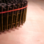 Барабанные гвозди по дереву тип CNW 25/50 BKRi (кольц. накат., 9000шт/уп)