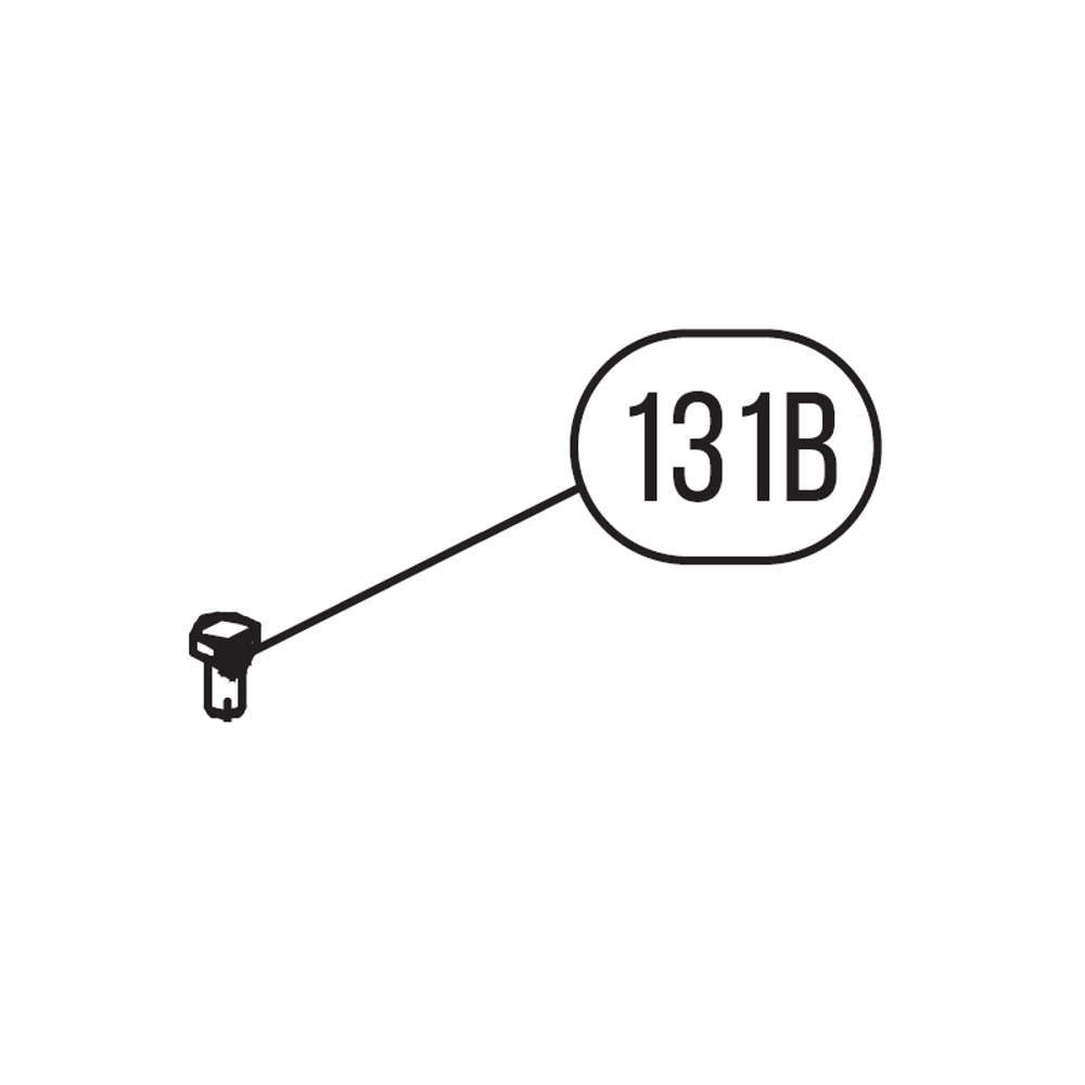 Запчасть №131B для HGSR. Болт