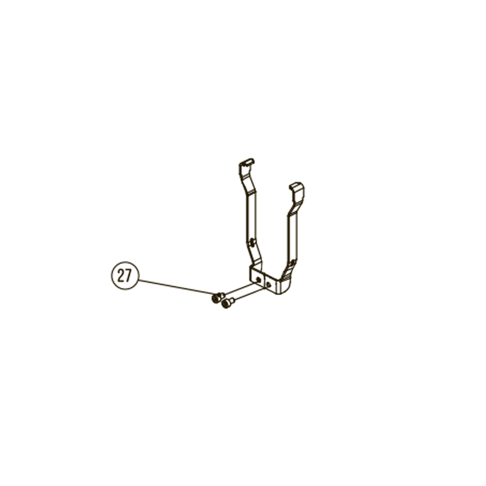 Запчасть №27 для Hybest GSR40A. Болт с внутренним шестигранником.