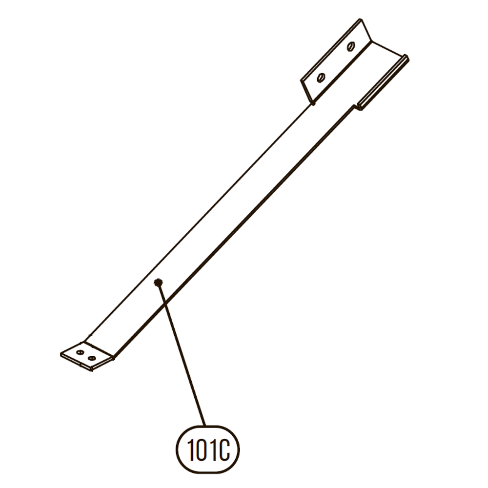 Запчасть №101C для HGSR. Планка рукоятки