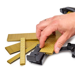 Пистолет скобозабивной мебельный Hybest 440K (пневматический, каркасные скобы тип 90 18Ga)