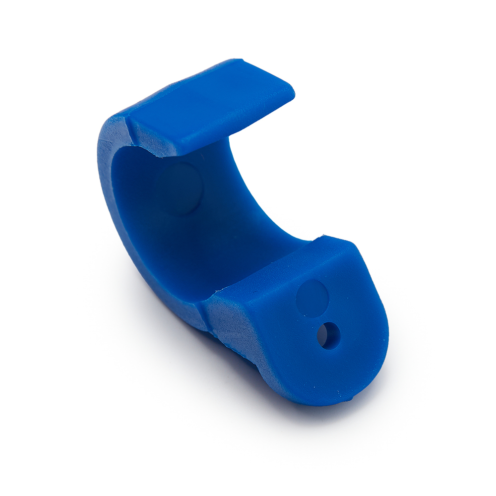 Крепеж-скоба односторонняя 20 мм (синяя, 100 шт/уп) FEDAST