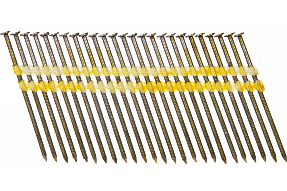 Гвозди реечные 21 градус (3.1/90 мм, кольц.накатка, 3000 шт/уп)