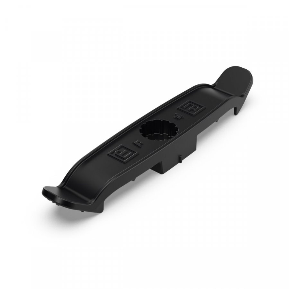 Держатель плоского кабеля двусторонний для прямого монтажа на 4 места черный (770 шт/кор) Промрукав