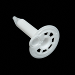 Тарельчатый дюбель гриб 100 мм с крышкой и гвоздем для бетона и кирпича IN100-62 (100 шт/уп) FEDAST