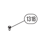 Запчасть №131B для HGSR. Болт