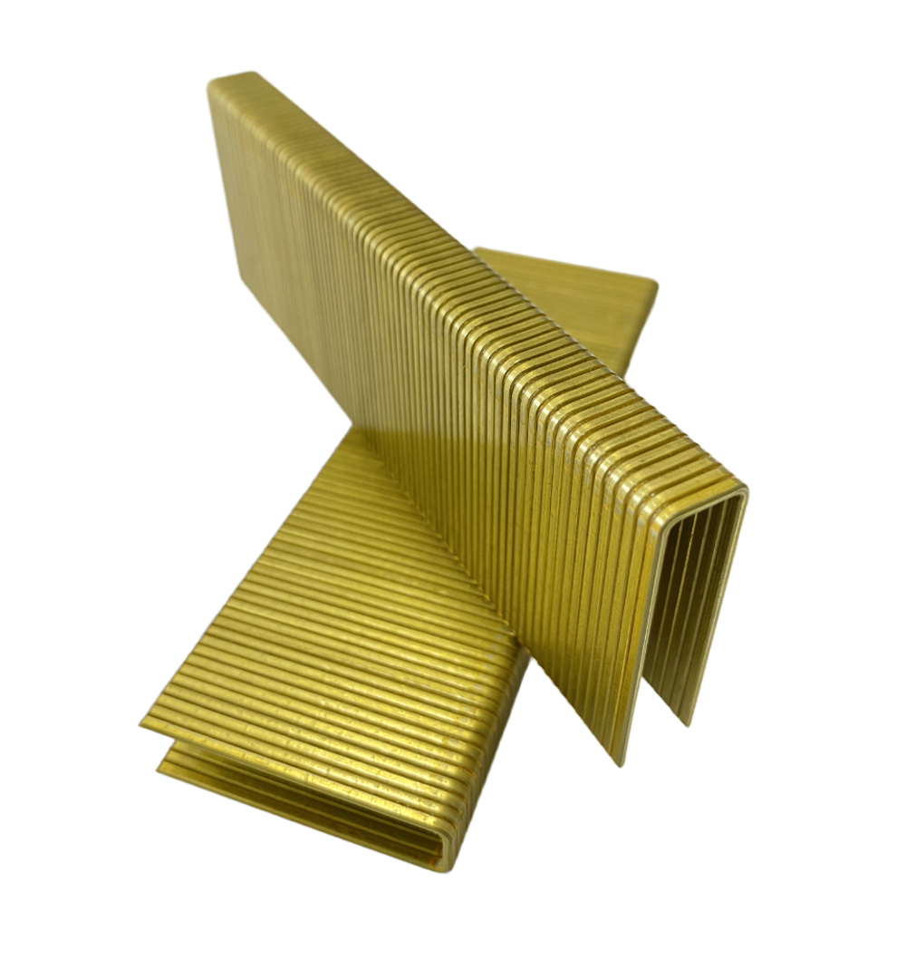 Скоба каркасная тип 155 для пневмо пистолета HYBEST (38 мм, тип L/N/16ga, 12600 шт/уп)