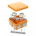 Коробка огнестойкая для о/п двухкомпонентная 60-0210-FR10.0-4 Е15-Е120 80х80х40 (1 шт/уп) Промрукав