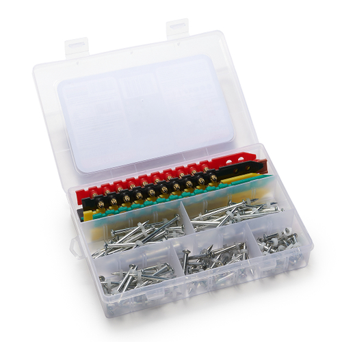 Пристрелочный набор № 4 гвоздей и патронов для порохового пистолета FEDAST