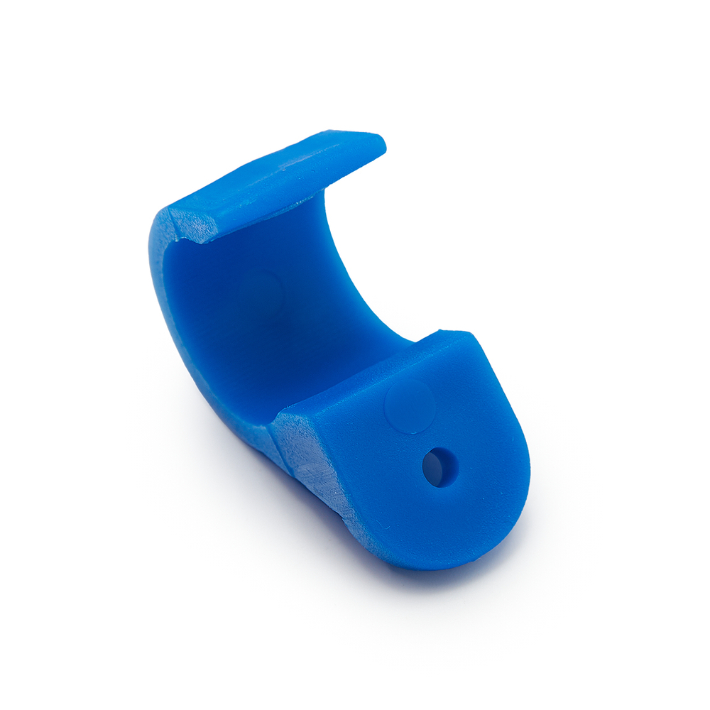 Крепеж-скоба односторонняя 16 мм (синяя, 200 шт/уп) FEDAST