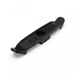 Держатель плоского кабеля двусторонний для прямого монтажа на 4 места черный (770 шт/кор) Промрукав