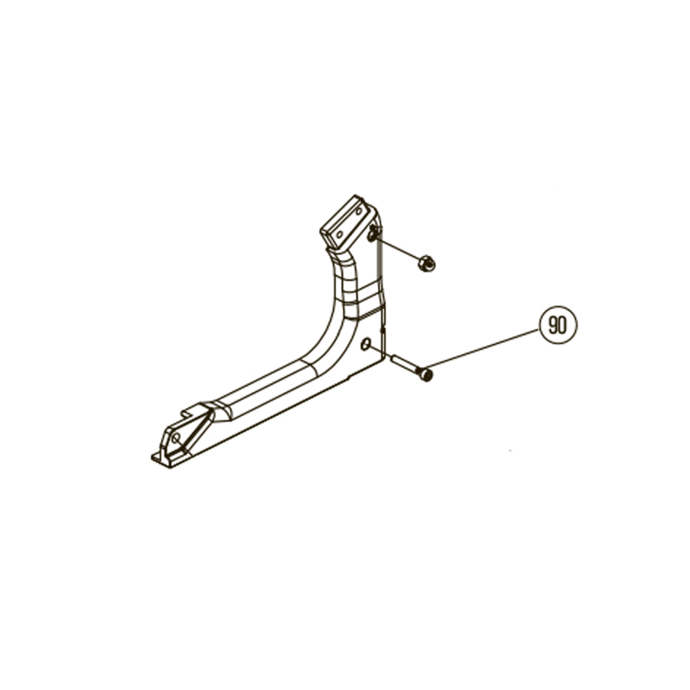 Запчасть №90 для Hybest GSR40A. Болт с внутренним шестигранником