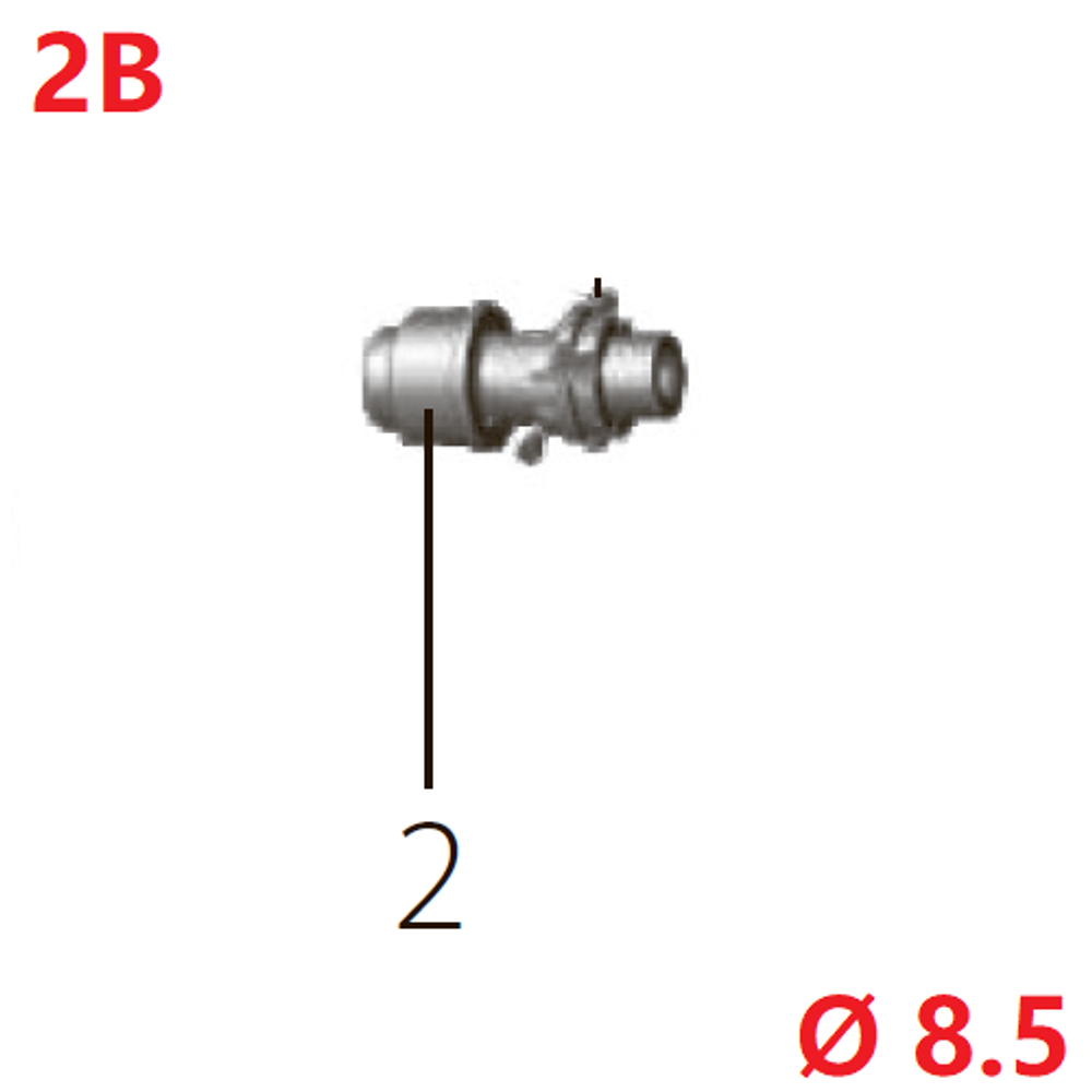 Запчасть №2B для FDPAG-Т9ZG. Ствол тип В (8.5)