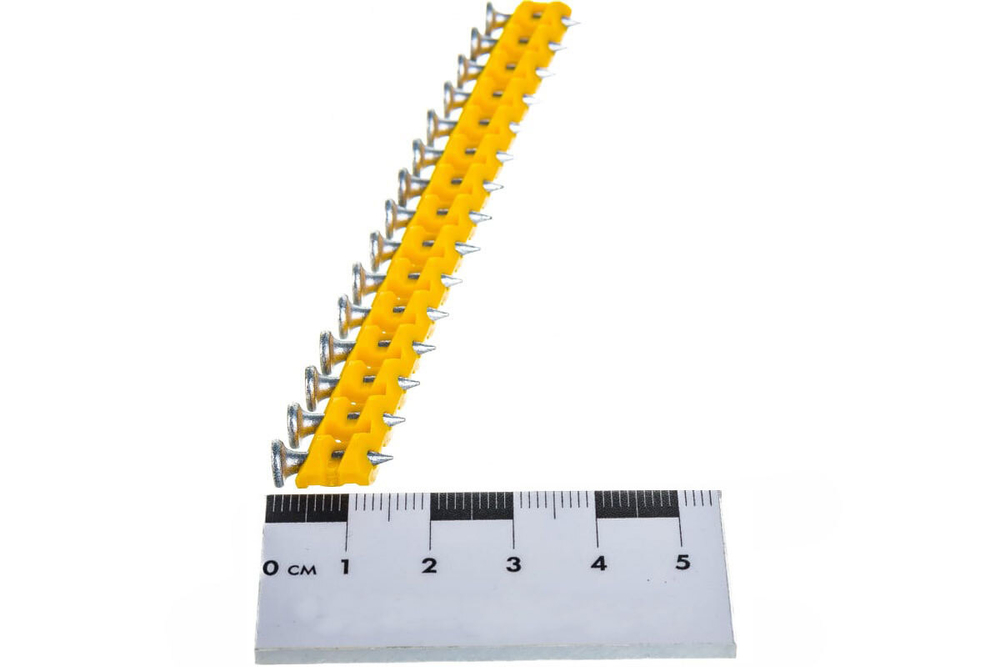 Гвозди по бетону для аккумуляторного пистолета DCN890 (3.0*16 мм, кован., 1005 шт/уп) FEDAST