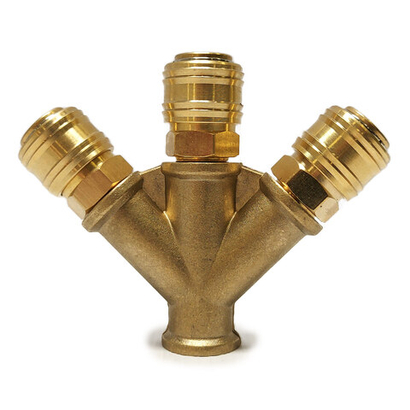 Тройник муфта евро 3/8" внутр. резьба