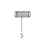 Запчасть №5 для FDPAG-Т9ZG. Возвратная пружина