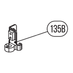 Запчасть №135B для HGSR. Направляющая предохранительного кронштейна