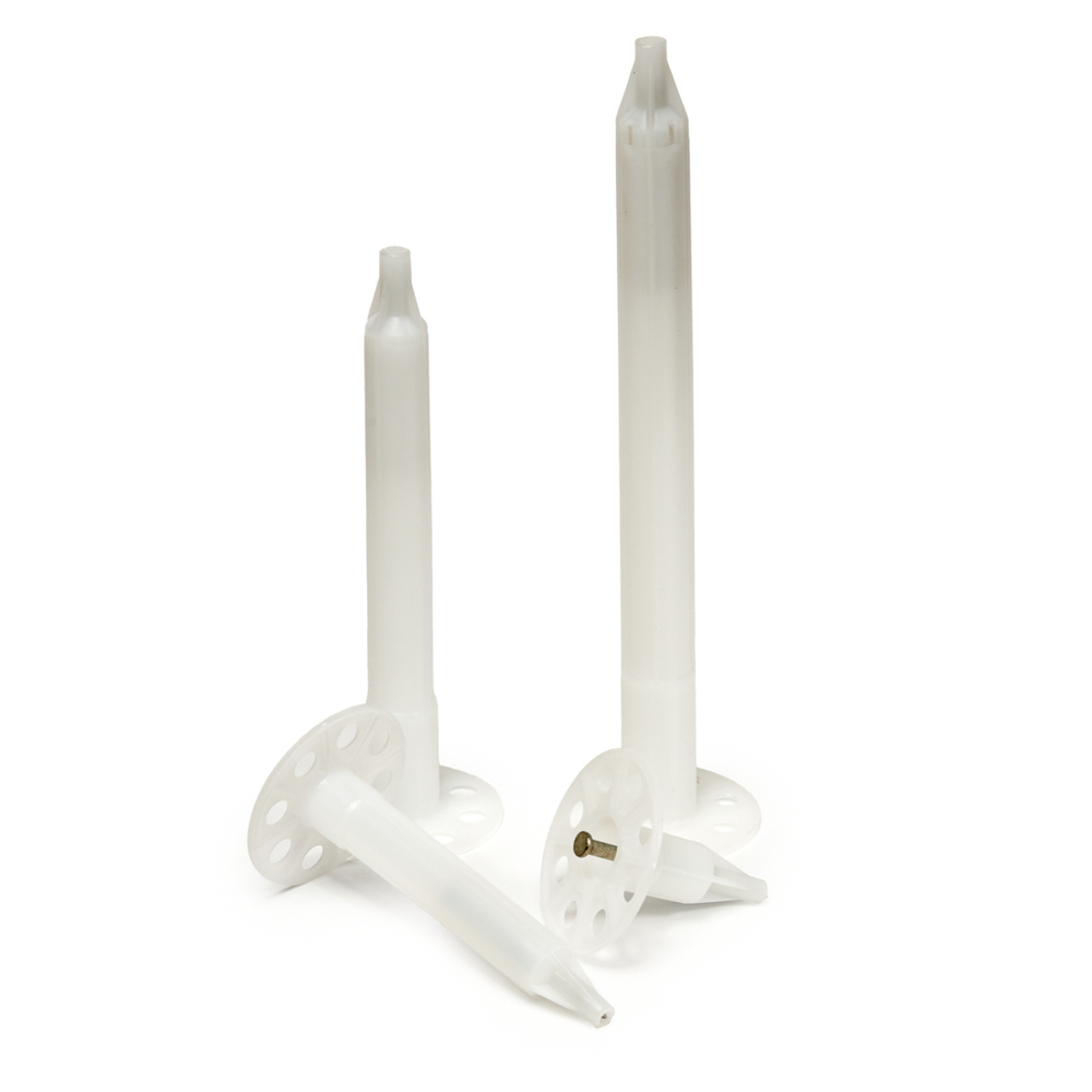 Тарельчатый дюбель гриб с кованым гвоздем для монтажных пистолетов IN50 (200 шт/уп) FEDAST