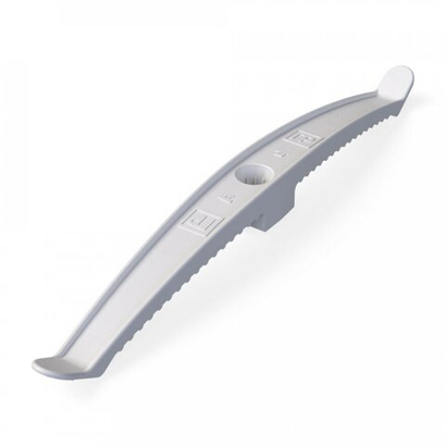 Держатель кабеля для монтажного пистолета (двухстор.,серовато-белый, (20шт/уп)) Промрукав