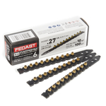 Монтажный патрон в кассете К-6 для порох. монтаж пистолетов (кал. 6,8х11 мм, черный, 100 шт/уп) FEDAST