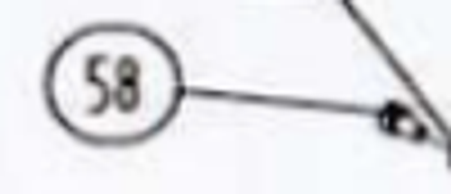 Запчасть №58 для Hybest GBW120. Болт с внутренним шестигранником