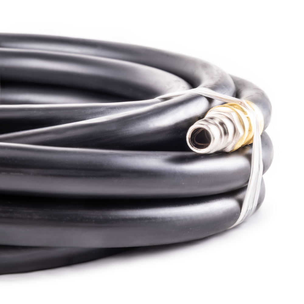 Шланг с фитингами рапид из маслостойкой (армированный полиуретан) резины 9х15 мм (5 м)