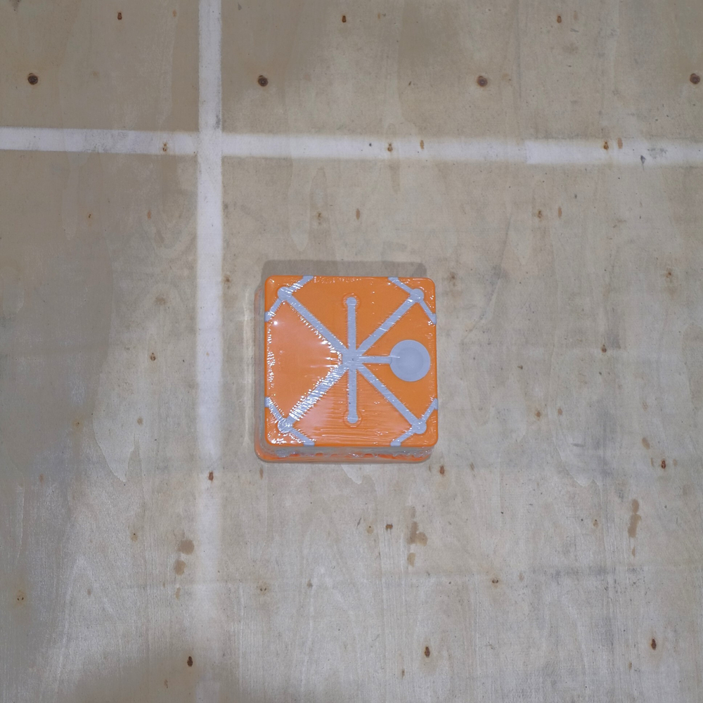 Коробка огнестойкая для о/п двухкомпонентная 60-0300-FR2.5-4 Е15-Е120 100х100х50 (1 шт/уп) Промрукав