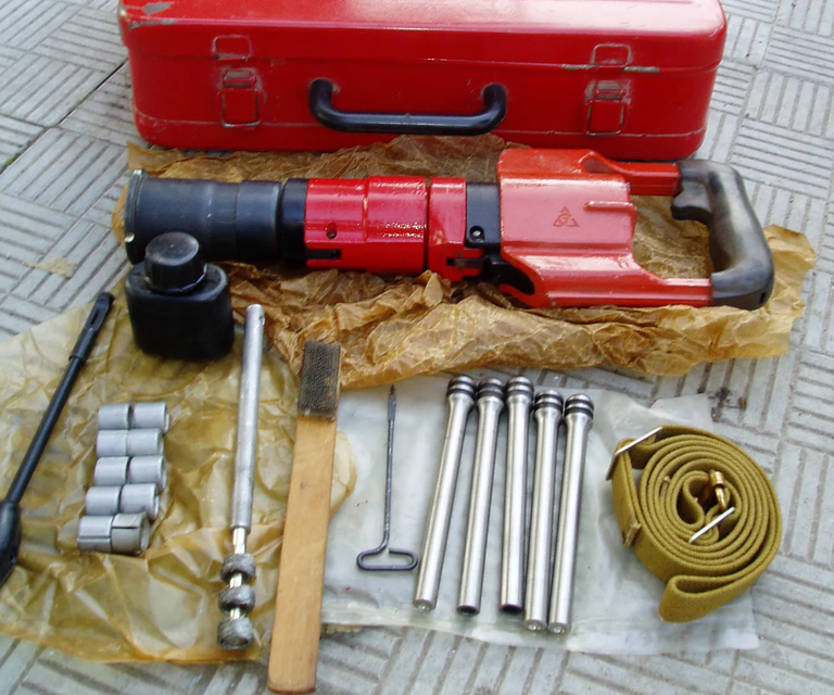 Пороховой монтажный пистолет