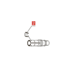 Запчасть №2 для FD301R. Пружинный стопор