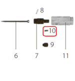 Запчасть №10 для FDPAG-H8. Пружина стопорного штифта