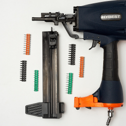Пистолет гвоздезабивной монтажный Hybest SR40 (пневматический, гвозди CN)