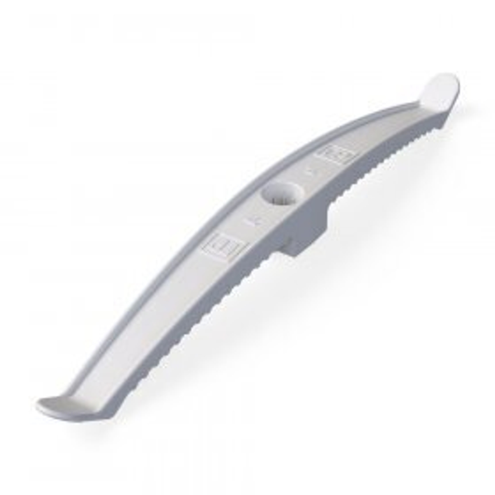 Держатель кабеля для монтажного пистолета (двухстор.,серовато-белый, (20шт/уп)) Промрукав