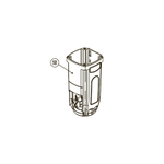 Запчасть №50 для Hybest GSR40A. Корпус