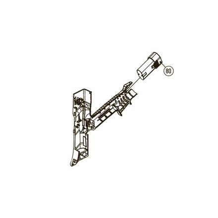 Запчасть №80 для Hybest GSR40A. 7.2V литиевая батарея (аккумулятор / АКБ)