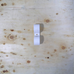 Крепеж-скоба для сантехнических труб для монтажных пистолетов (20 мм, белый, двухстороняя, 40 шт/уп)