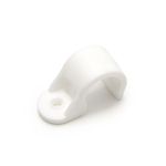 Крепеж-скоба односторонняя 16 мм (белая, 200 шт/уп) FEDAST