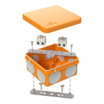 Коробка огнестойкая для о/п двухкомпонентная 60-0210-FR2.5-4 Е15-Е120 80х80х40 (1 шт/уп) Промрукав