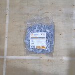 Крепеж-клипса для труб для монтажного пистолета серая в п/э д16 (100шт/уп) Промрукав