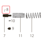 Запчасть №8 для FDPAG-H8. Цилиндрический штифт