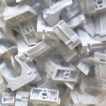 Крепеж-клипса для труб для монтажного пистолета серая д25 (100шт/уп) Промрукав