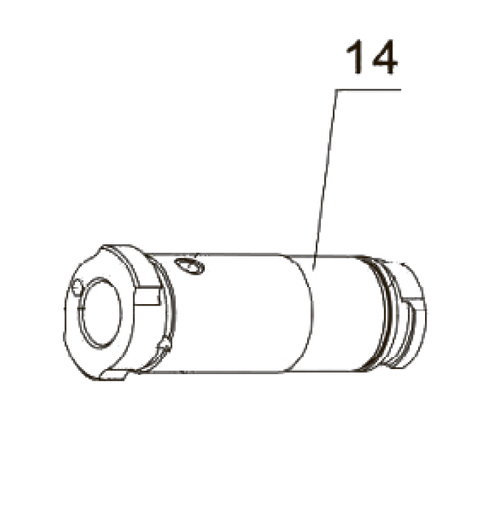 Запчасть №14 для PAG-PC84. Муфта