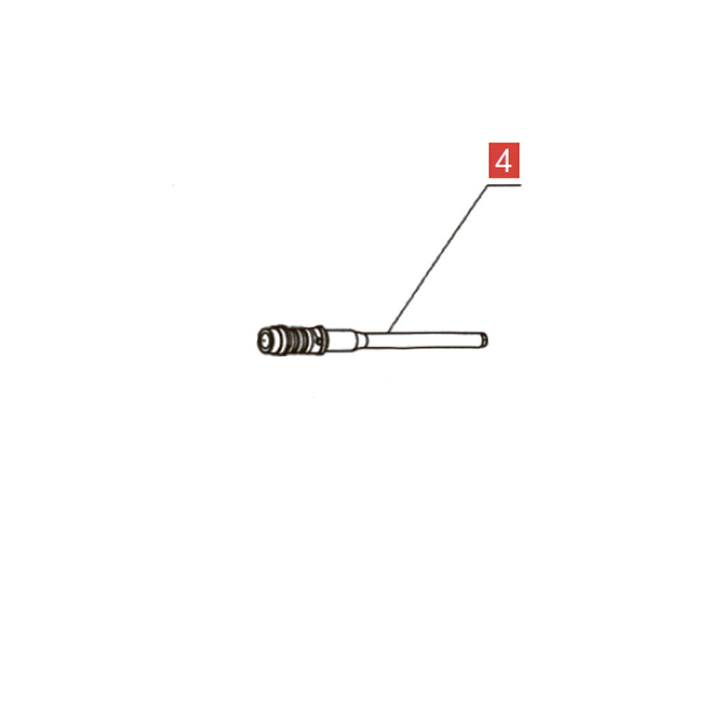 Запчасть №4 для FD301R. Боек в сборе (4.1, 4.2, 4.3)
