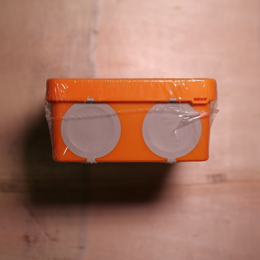 Коробка огнестойкая для о/п двухкомпонентная 60-0210-FR6.0-4-4-Р Е15-Е60 80х80х40 (1 шт/уп) Промрукав