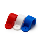 Крепеж-скоба односторонняя 16 мм (синяя, 200 шт/уп) FEDAST